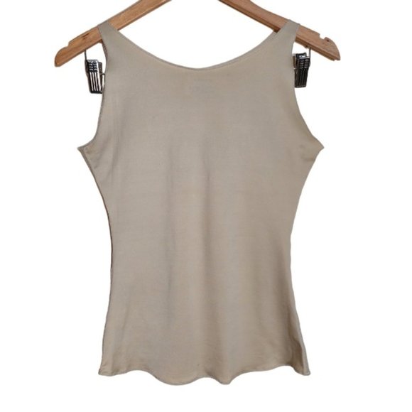 SPANX Hide & Sleek Black Slimming Cami Tank Top - Size M - Picture 2 of 3